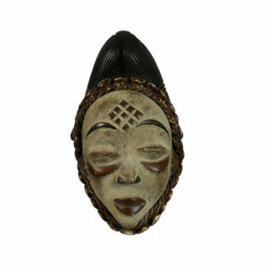 African Punu Mask | Gabon Tribal Mask | Traditional Mask